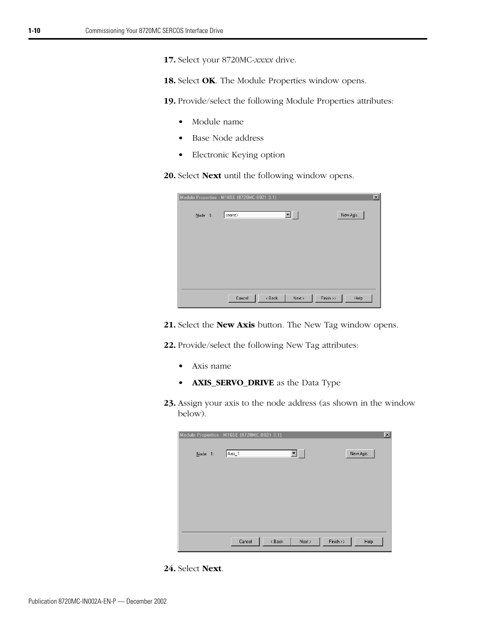 Rockwell Automation 8720MC Drives Integration Manual User Manual | Page 22 / 211