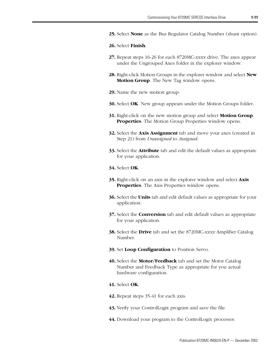 Rockwell Automation 8720MC Drives Integration Manual User Manual | Page 23 / 211