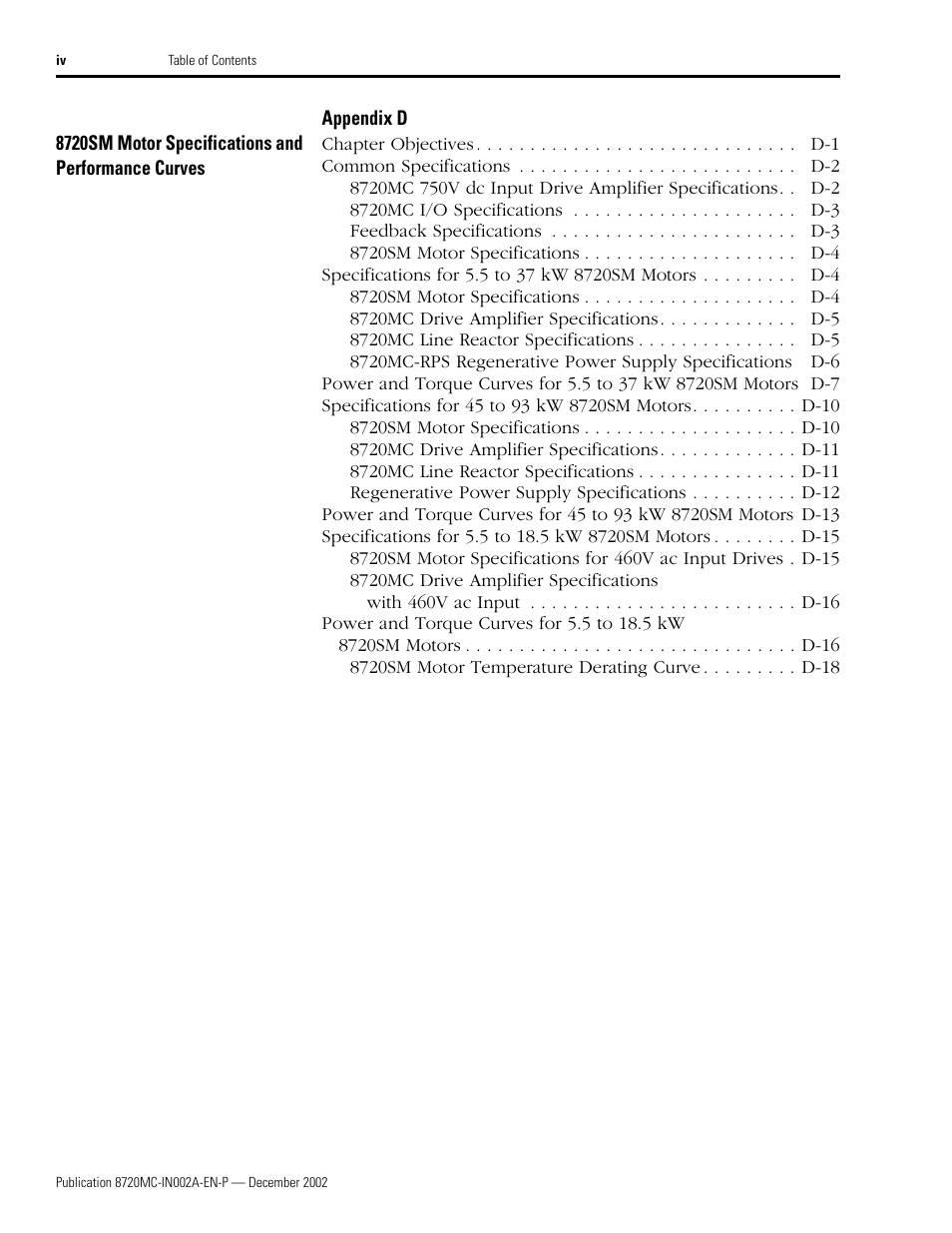 Rockwell Automation 8720MC Drives Integration Manual User Manual | Page 6 / 211