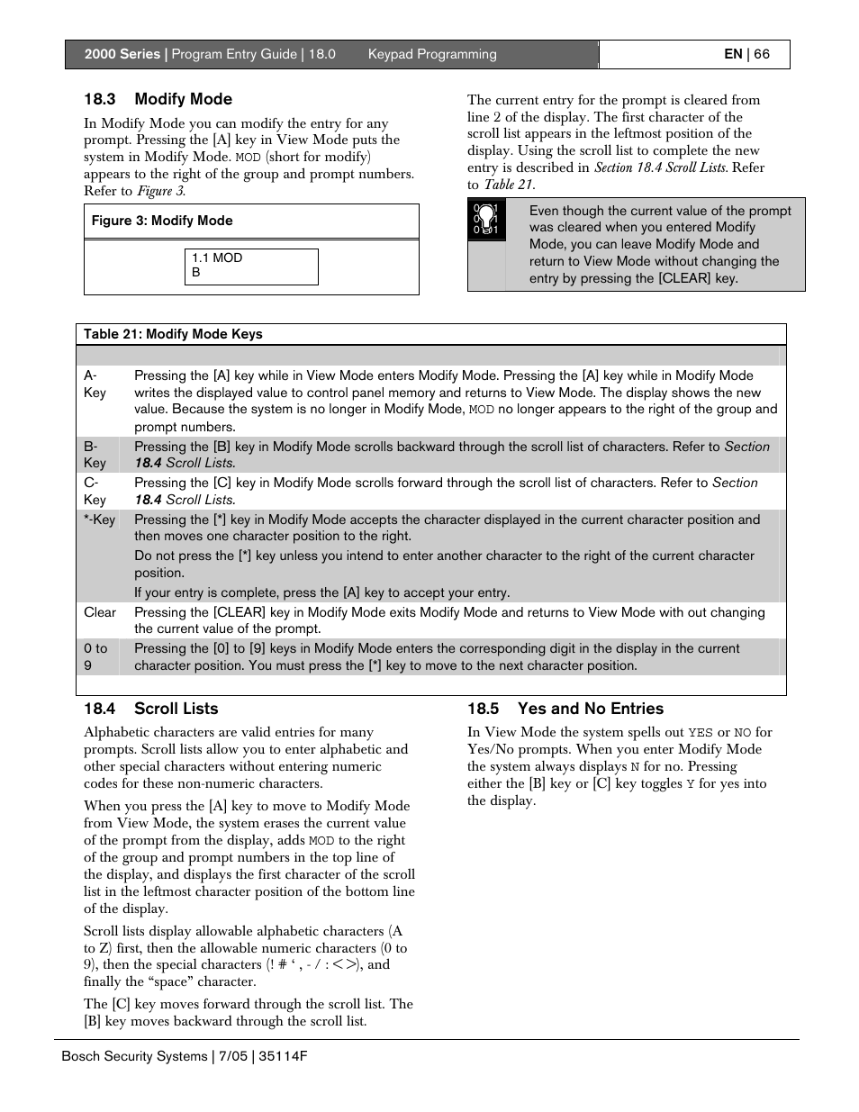 Bosch 2000 User Manual | Page 66 / 72