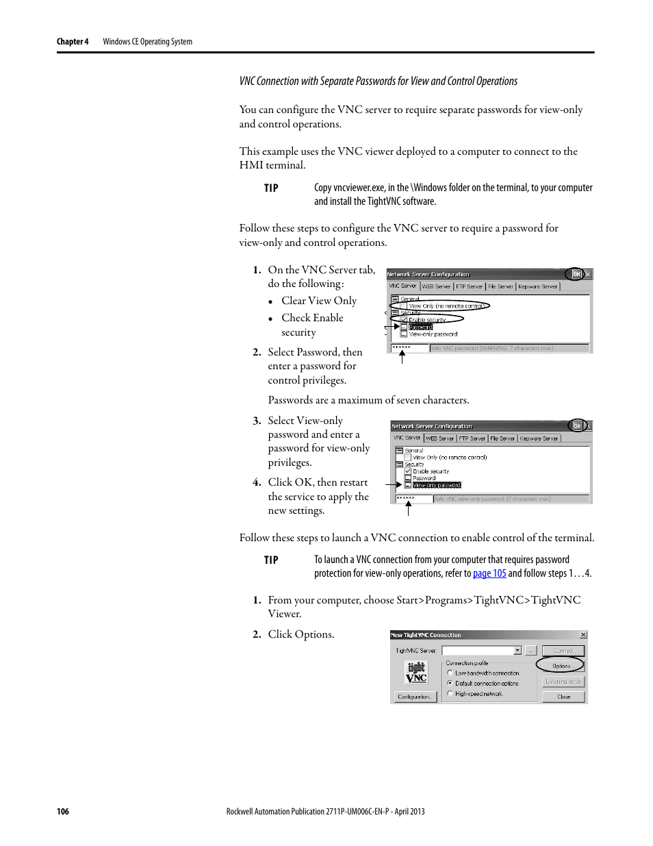 Rockwell Automation 2711P-xxxx PanelView Plus 6 Terminals User Manual User Manual | Page 106 / 186