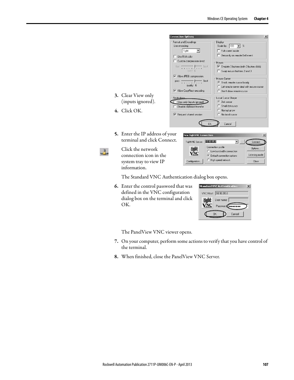 Rockwell Automation 2711P-xxxx PanelView Plus 6 Terminals User Manual User Manual | Page 107 / 186