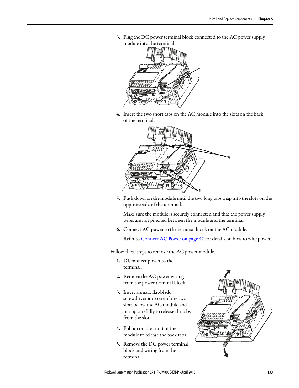 Rockwell Automation 2711P-xxxx PanelView Plus 6 Terminals User Manual User Manual | Page 133 / 186