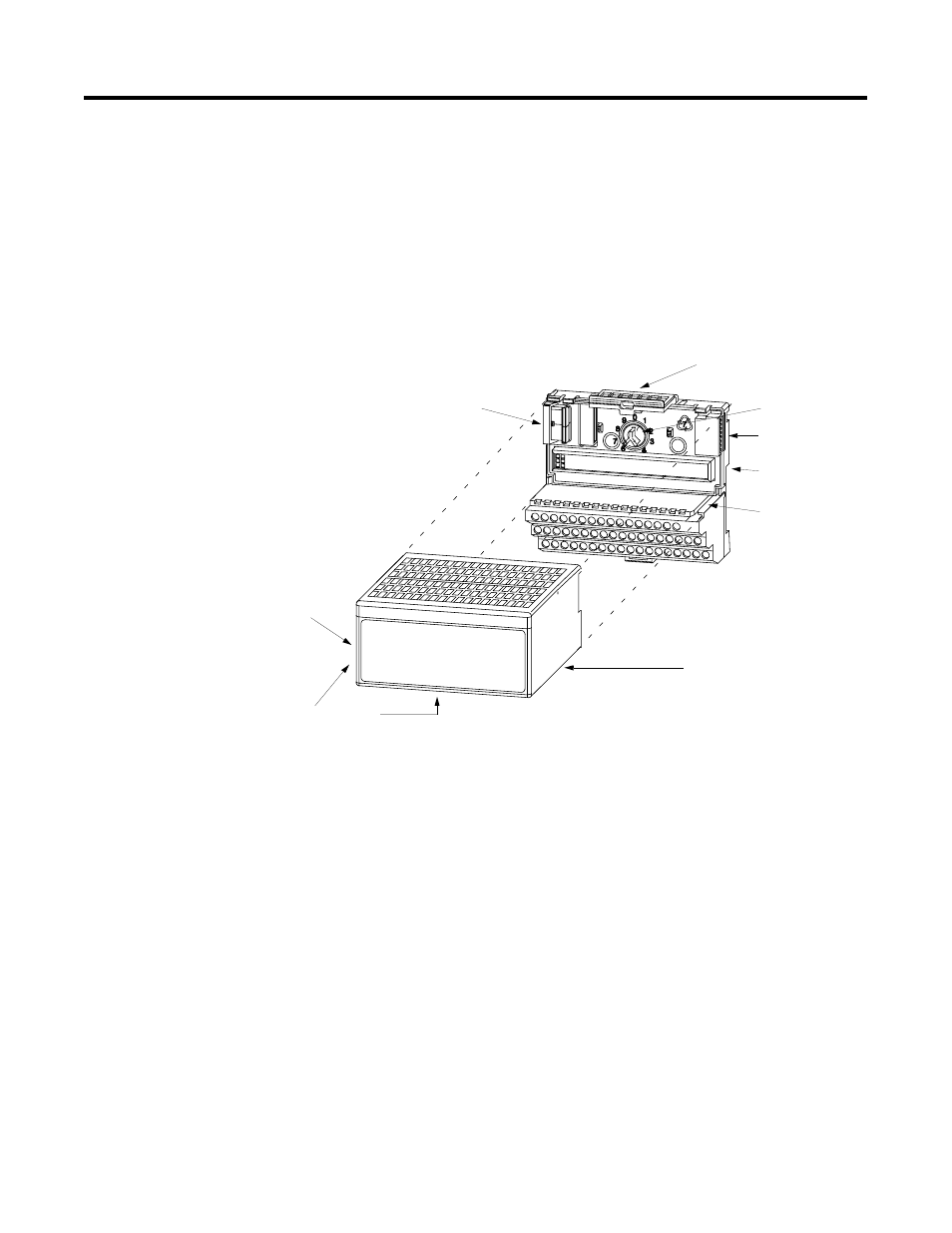 Mounting the 1797-irt8 module on the terminal | Rockwell Automation 1797-IRT8 FLEX Ex Thermocouple/RTD/mV Input Module User Manual User Manual | Page 32 / 84