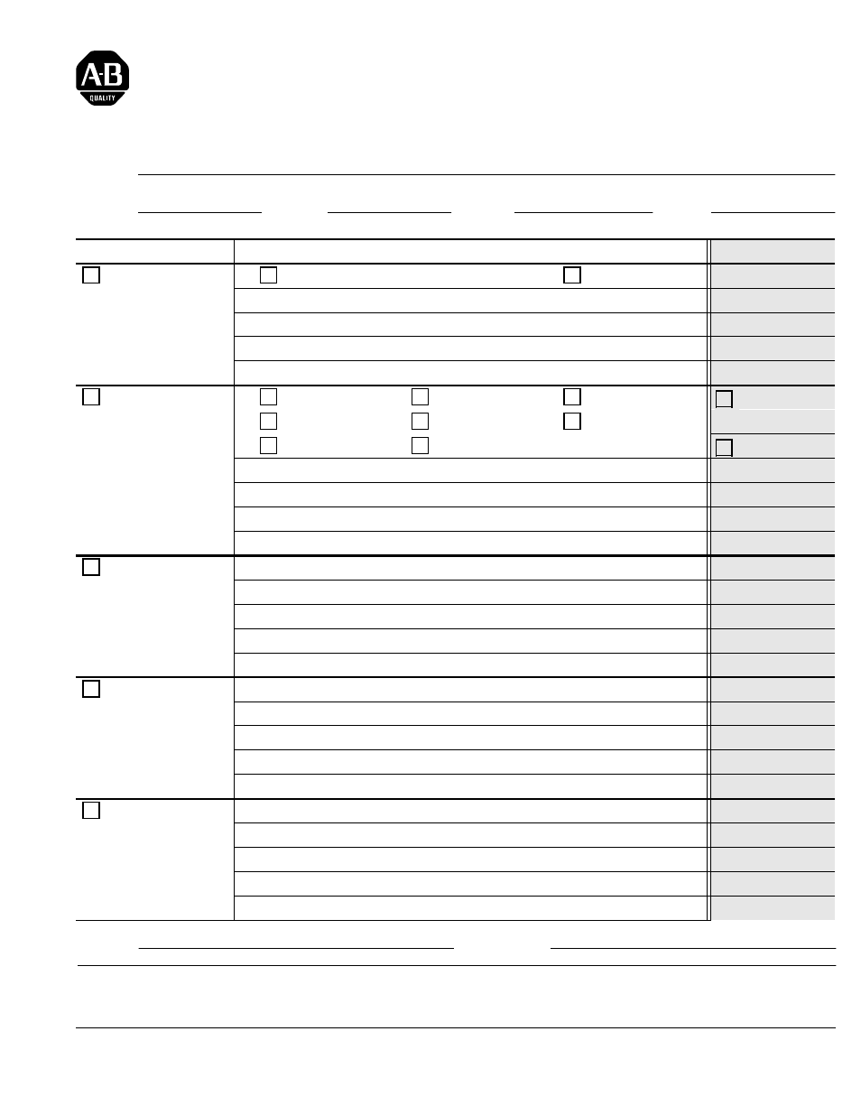 Allen-bradley publication problem report | Rockwell Automation 1797-IRT8 FLEX Ex Thermocouple/RTD/mV Input Module User Manual User Manual | Page 79 / 84