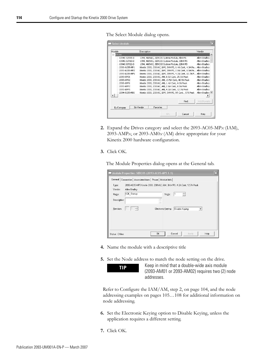 Rockwell Automation 2093-xxxx Kinetix 2000 Multi-axis Servo Drive User Manual User Manual | Page 114 / 226