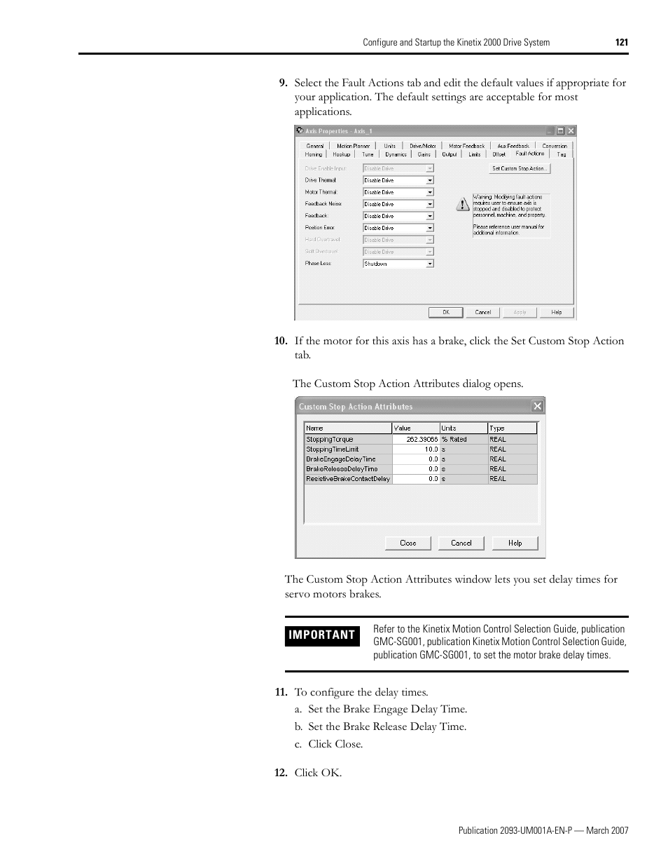 Rockwell Automation 2093-xxxx Kinetix 2000 Multi-axis Servo Drive User Manual User Manual | Page 121 / 226