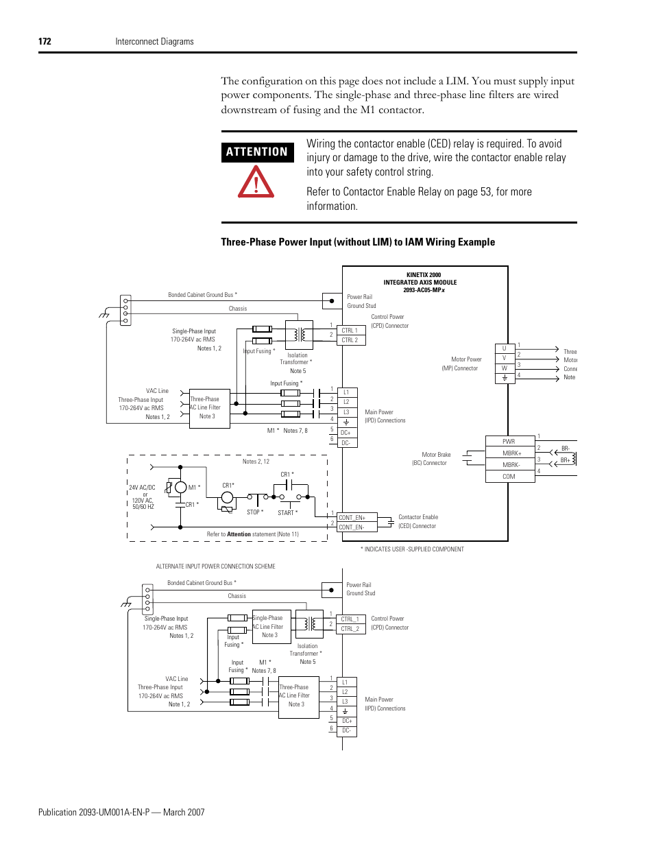 Rockwell Automation 2093-xxxx Kinetix 2000 Multi-axis Servo Drive User Manual User Manual | Page 172 / 226
