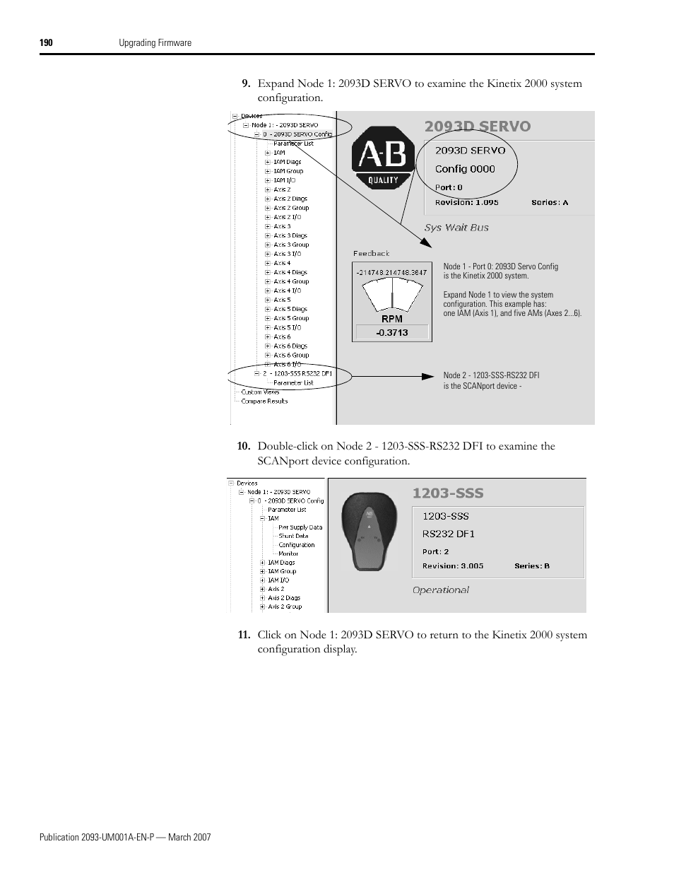 Rockwell Automation 2093-xxxx Kinetix 2000 Multi-axis Servo Drive User Manual User Manual | Page 190 / 226