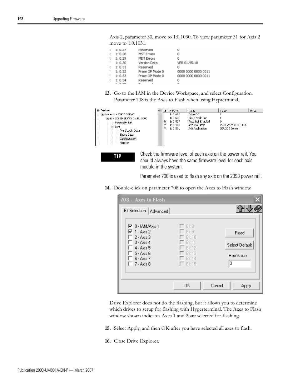 Rockwell Automation 2093-xxxx Kinetix 2000 Multi-axis Servo Drive User Manual User Manual | Page 192 / 226