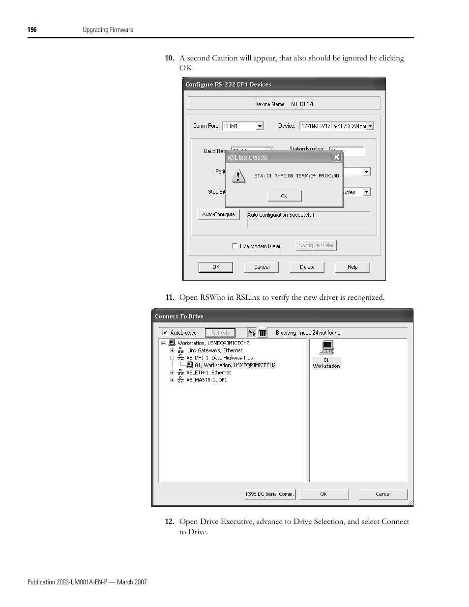 Rockwell Automation 2093-xxxx Kinetix 2000 Multi-axis Servo Drive User Manual User Manual | Page 196 / 226