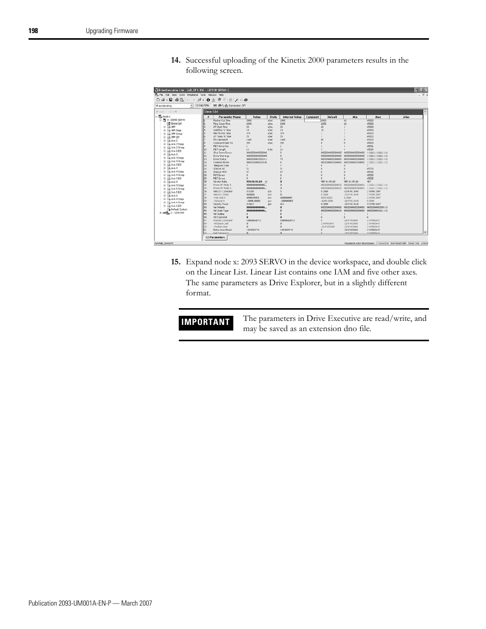 Rockwell Automation 2093-xxxx Kinetix 2000 Multi-axis Servo Drive User Manual User Manual | Page 198 / 226