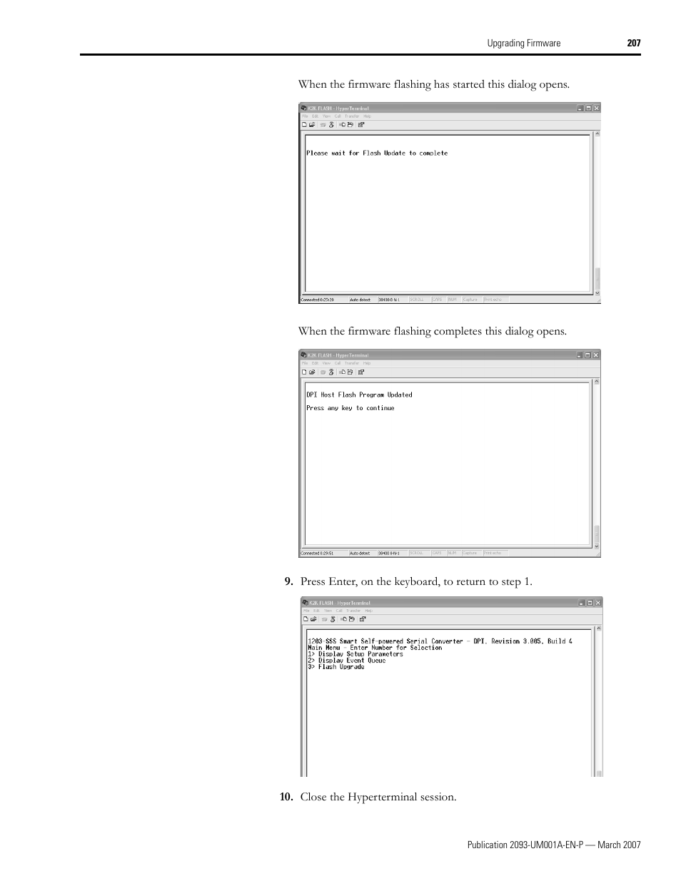 Rockwell Automation 2093-xxxx Kinetix 2000 Multi-axis Servo Drive User Manual User Manual | Page 207 / 226