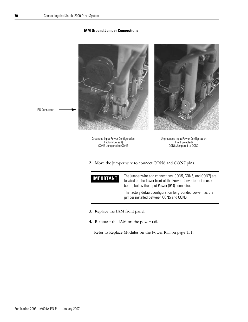 Rockwell Automation 2093-xxxx Kinetix 2000 Multi-axis Servo Drive User Manual User Manual | Page 70 / 226