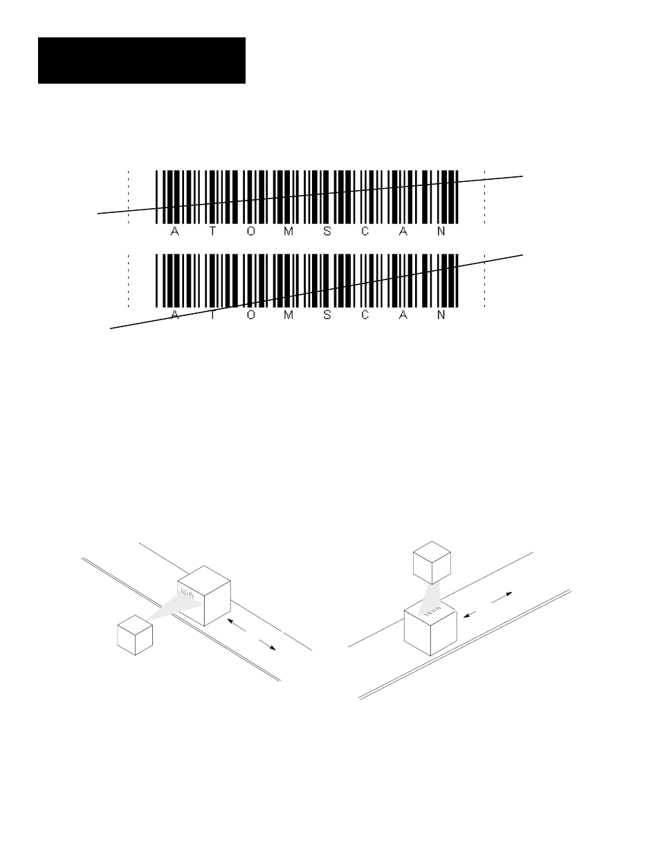 Symbol orientation | Rockwell Automation 2755 Atomscan Bar Code Scanner User Manual | Page 15 / 44