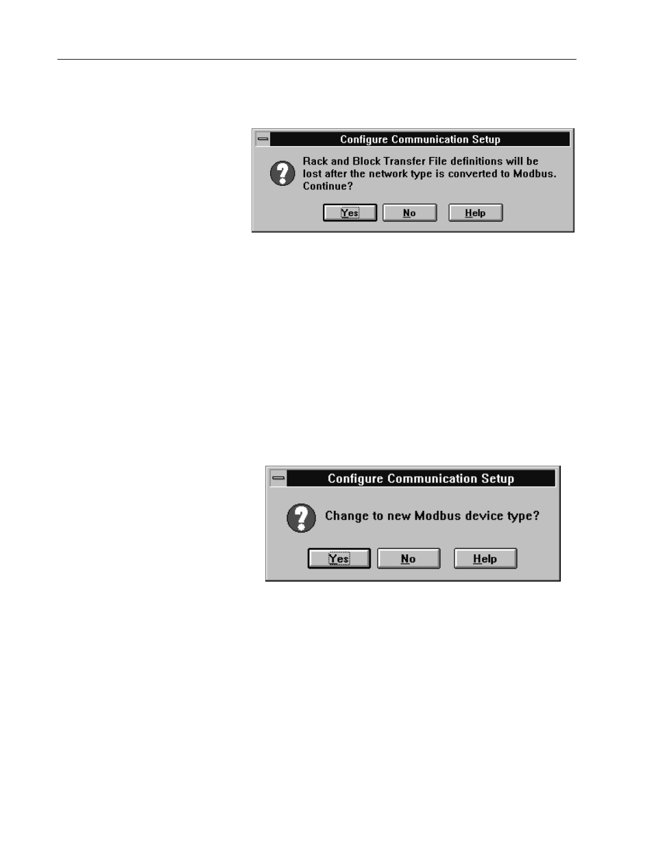 Converting from controlnet to modbus | Rockwell Automation 2711E PanelBuilder 1400e Modbus Communications User Manual | Page 33 / 76