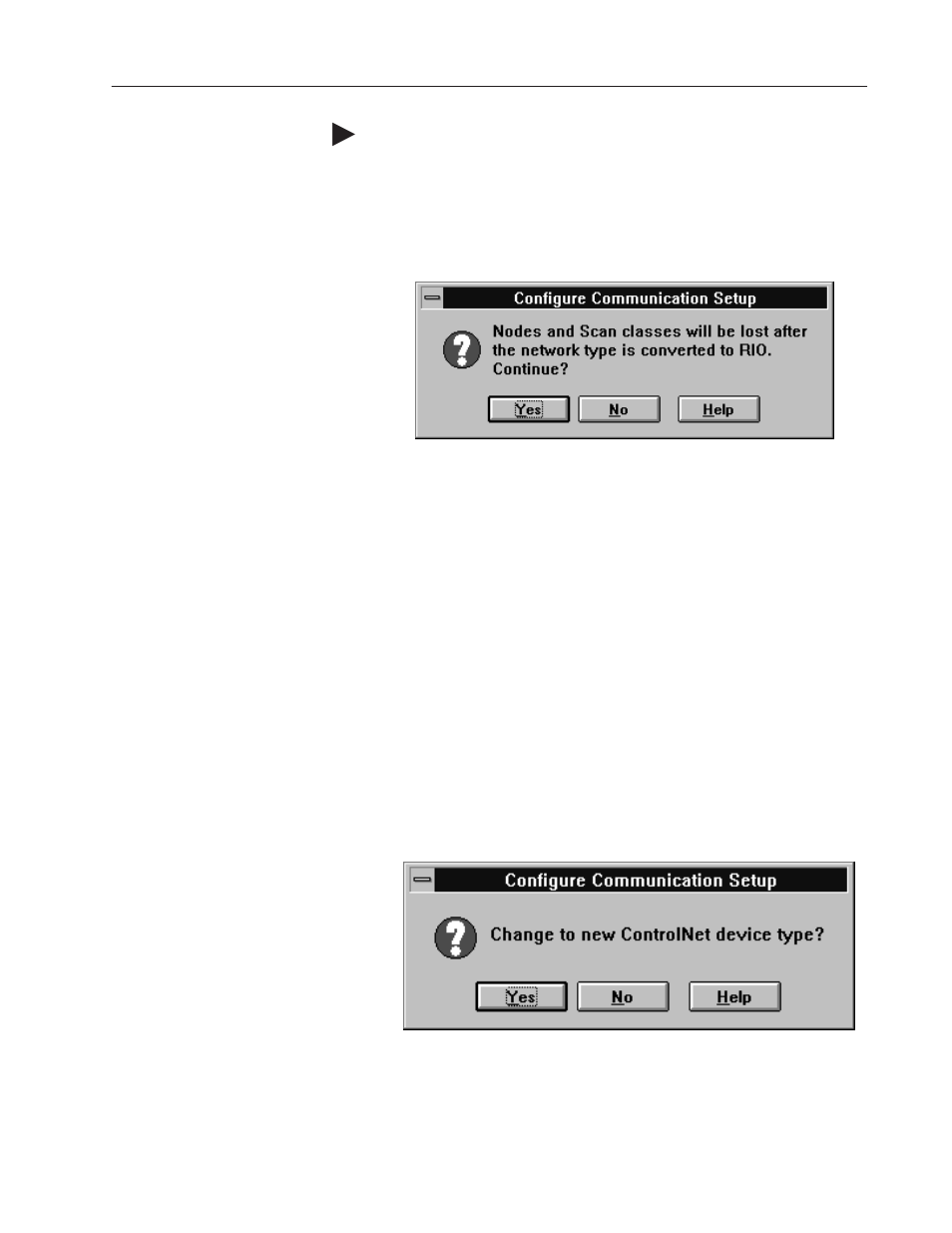 Converting from modbus to controlnet | Rockwell Automation 2711E PanelBuilder 1400e Modbus Communications User Manual | Page 36 / 76