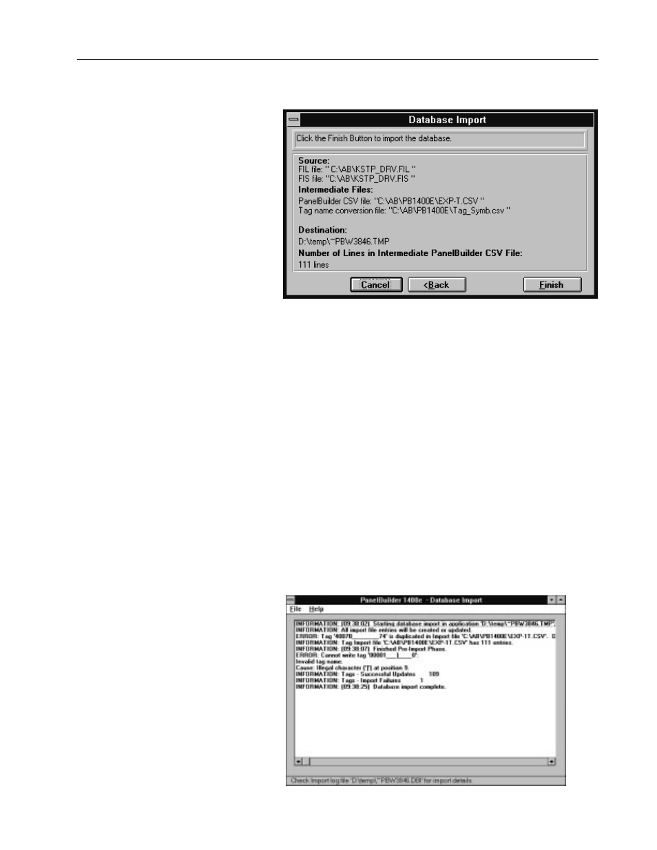 Rockwell Automation 2711E PanelBuilder 1400e Modbus Communications User Manual | Page 58 / 76