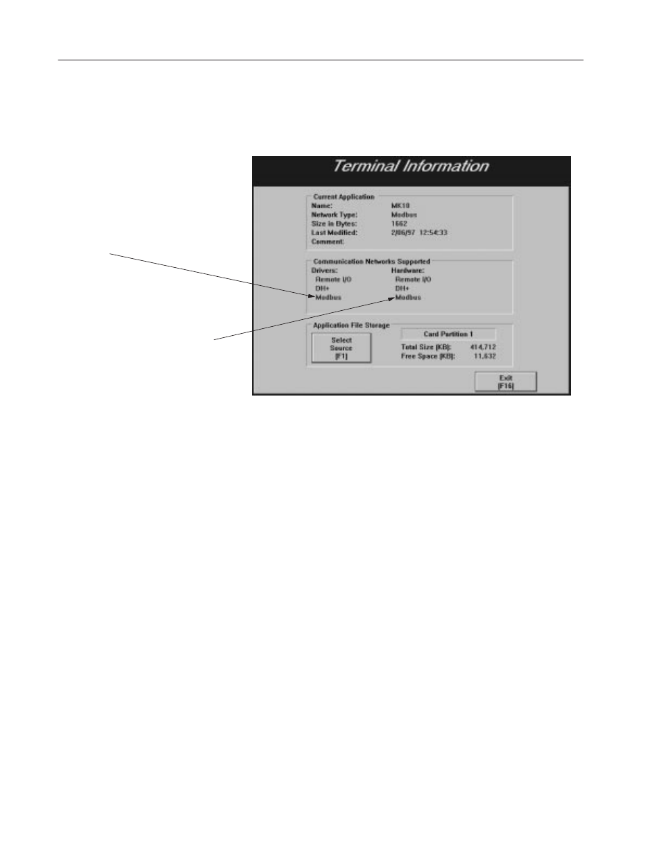 Rockwell Automation 2711E PanelBuilder 1400e Modbus Communications User Manual | Page 65 / 76