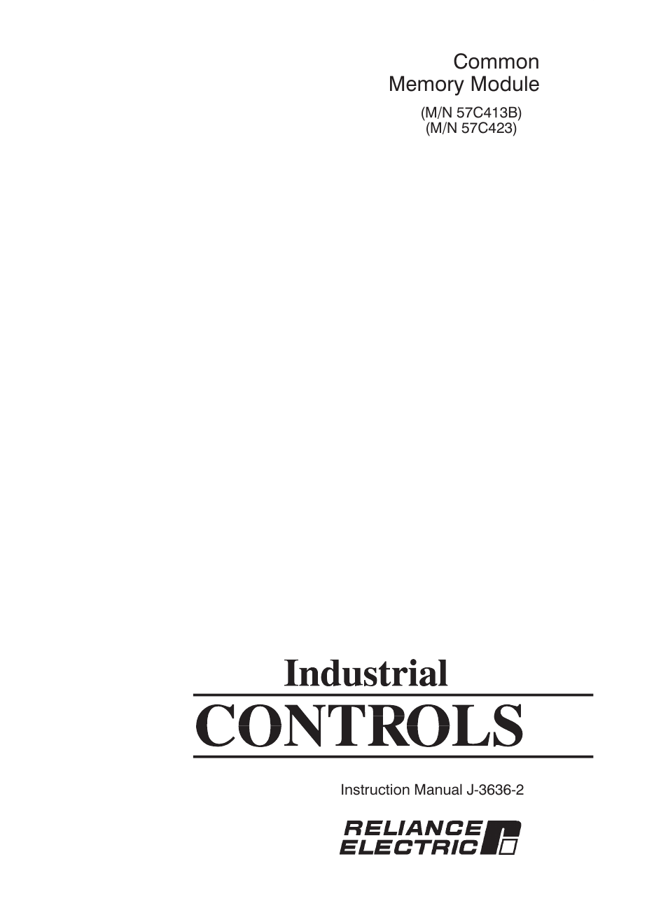 Rockwell Automation 57C423 Common Memory Module User Manual | 40 pages