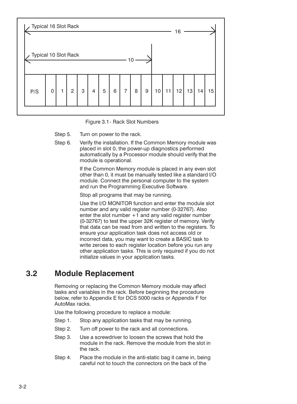2 module replacement | Rockwell Automation 57C423 Common Memory Module User Manual | Page 14 / 40