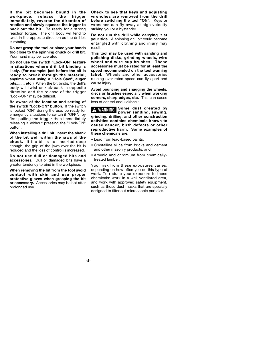 Bosch 1169VSR User Manual | Page 4 / 32
