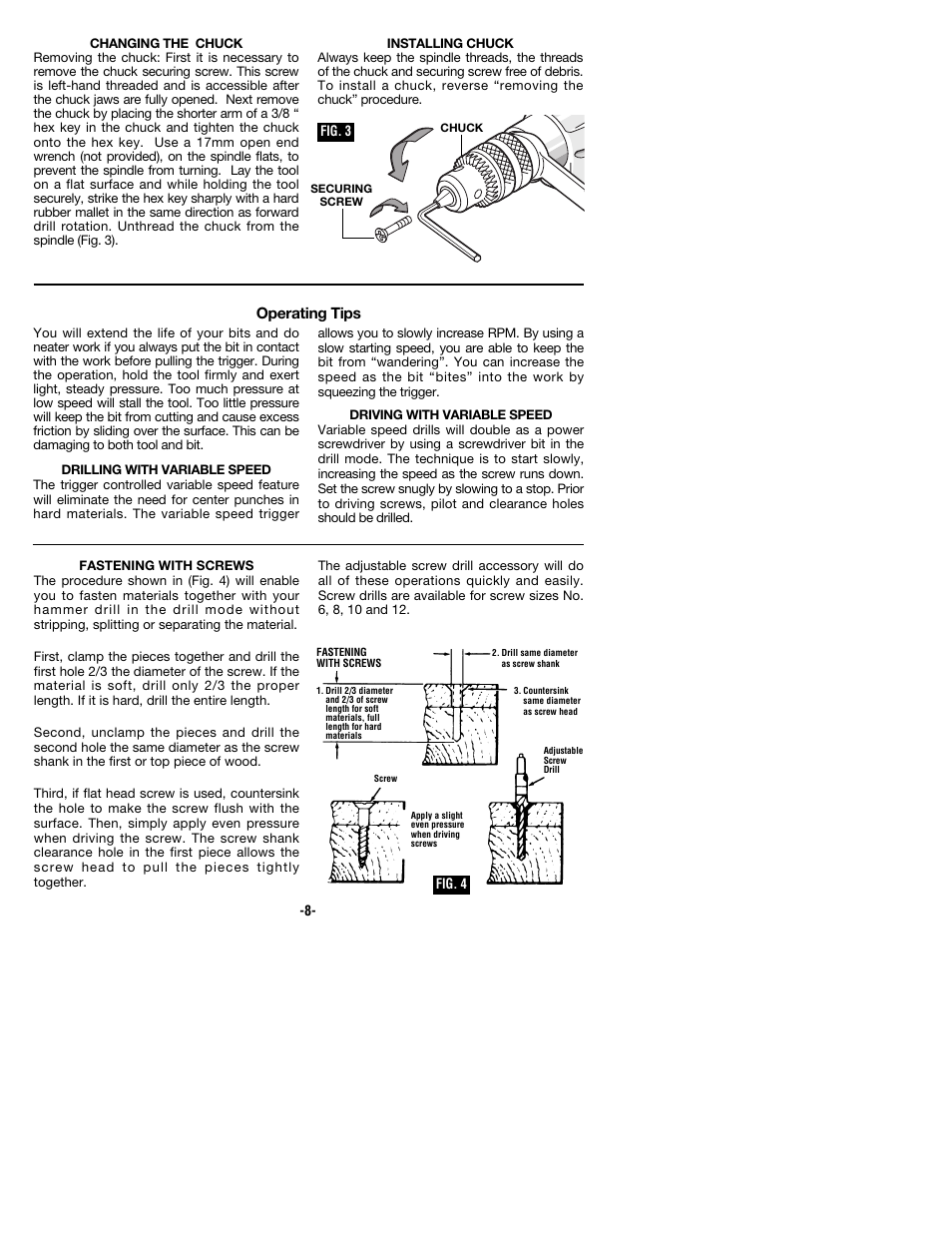 Bosch 1169VSR User Manual | Page 8 / 32