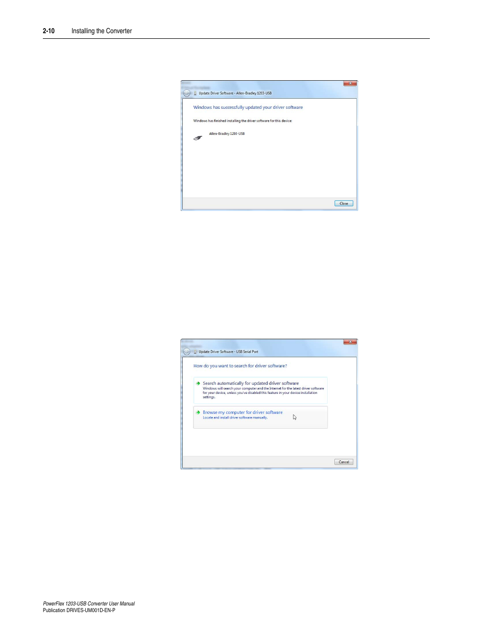 Rockwell Automation 1203-USB  Converter User Manual | Page 28 / 112