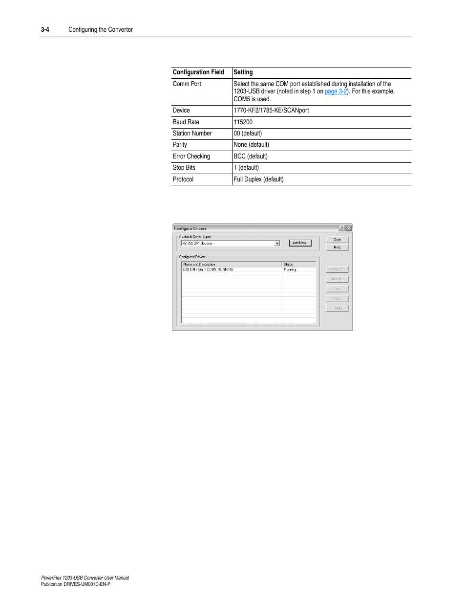 Rockwell Automation 1203-USB  Converter User Manual | Page 36 / 112
