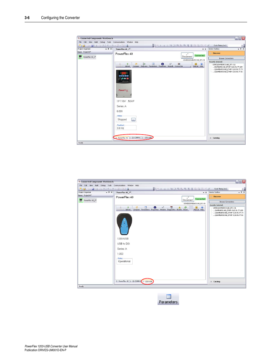 Rockwell Automation 1203-USB  Converter User Manual | Page 38 / 112