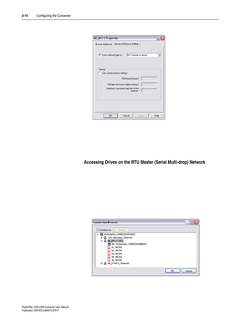 Rockwell Automation 1203-USB  Converter User Manual | Page 46 / 112