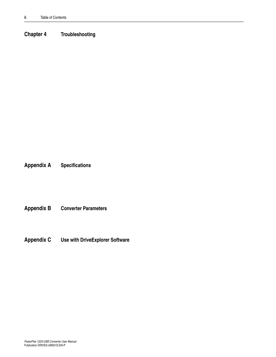 Rockwell Automation 1203-USB  Converter User Manual | Page 6 / 112