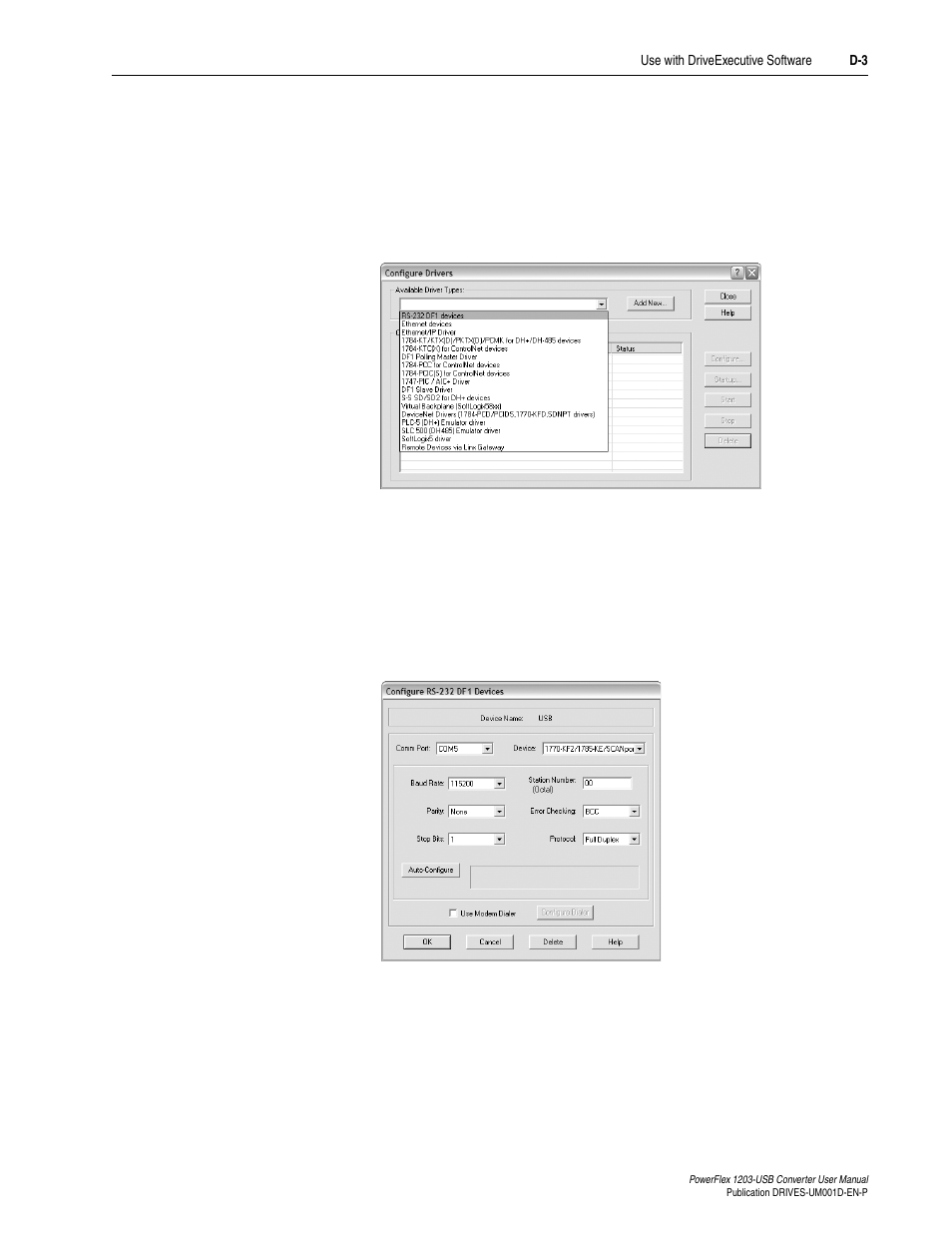 Rockwell Automation 1203-USB  Converter User Manual | Page 77 / 112