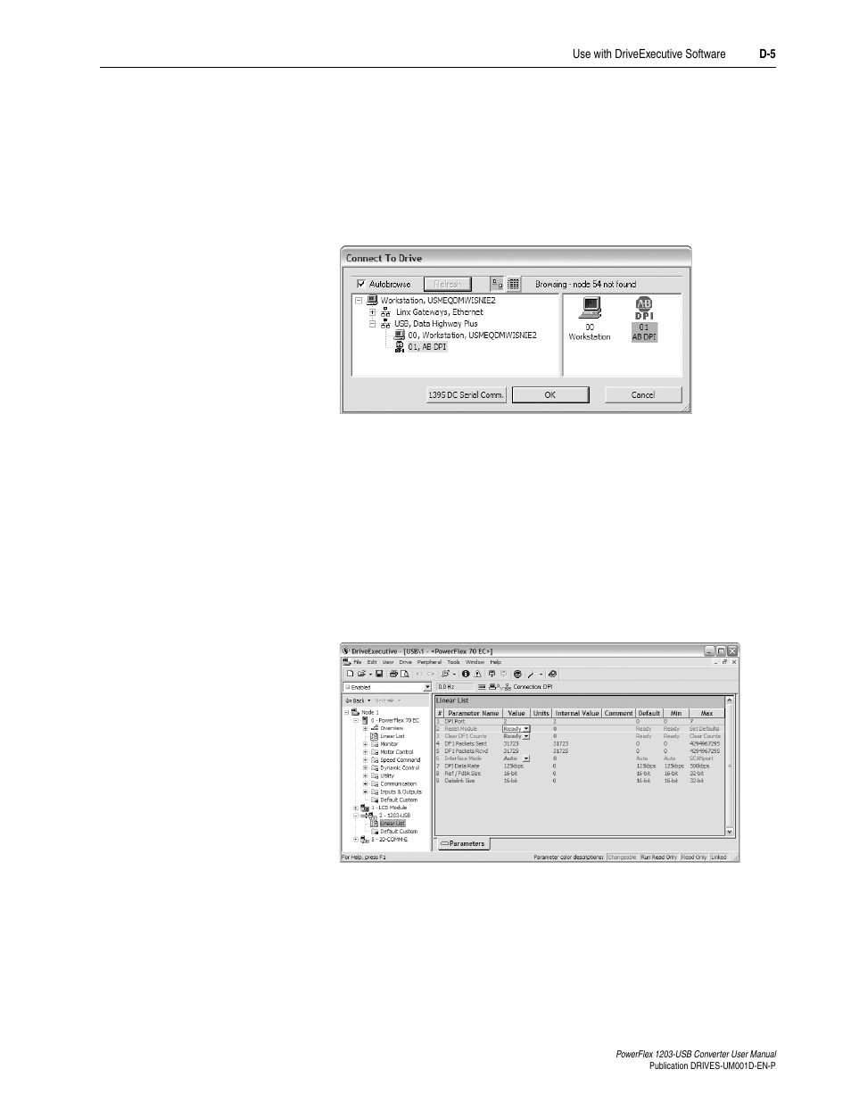 Rockwell Automation 1203-USB  Converter User Manual | Page 79 / 112