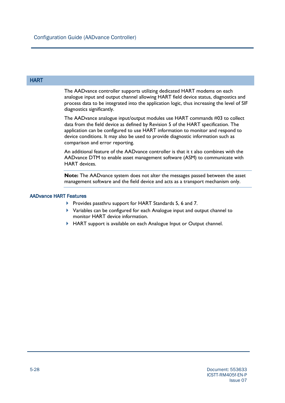 Rockwell Automation AADvance Controller Configuration Guide User Manual | Page 126 / 286