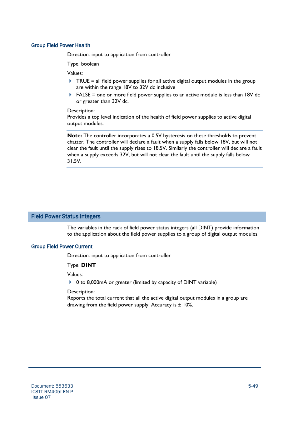 Rockwell Automation AADvance Controller Configuration Guide User Manual | Page 147 / 286