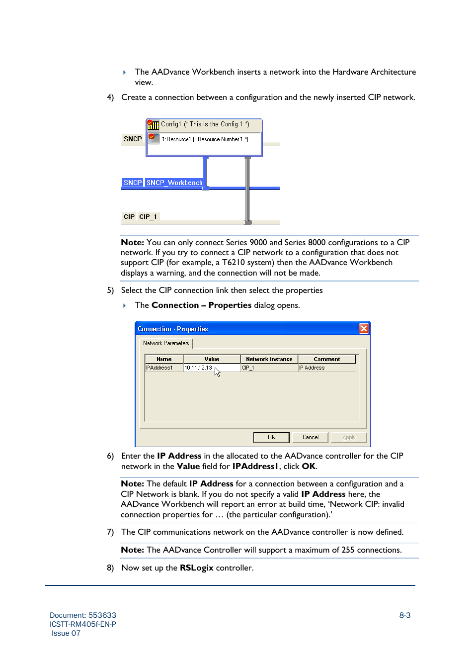 Rockwell Automation AADvance Controller Configuration Guide User Manual | Page 173 / 286