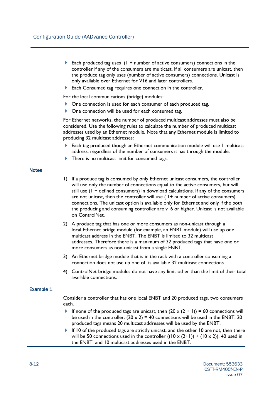 Rockwell Automation AADvance Controller Configuration Guide User Manual | Page 182 / 286