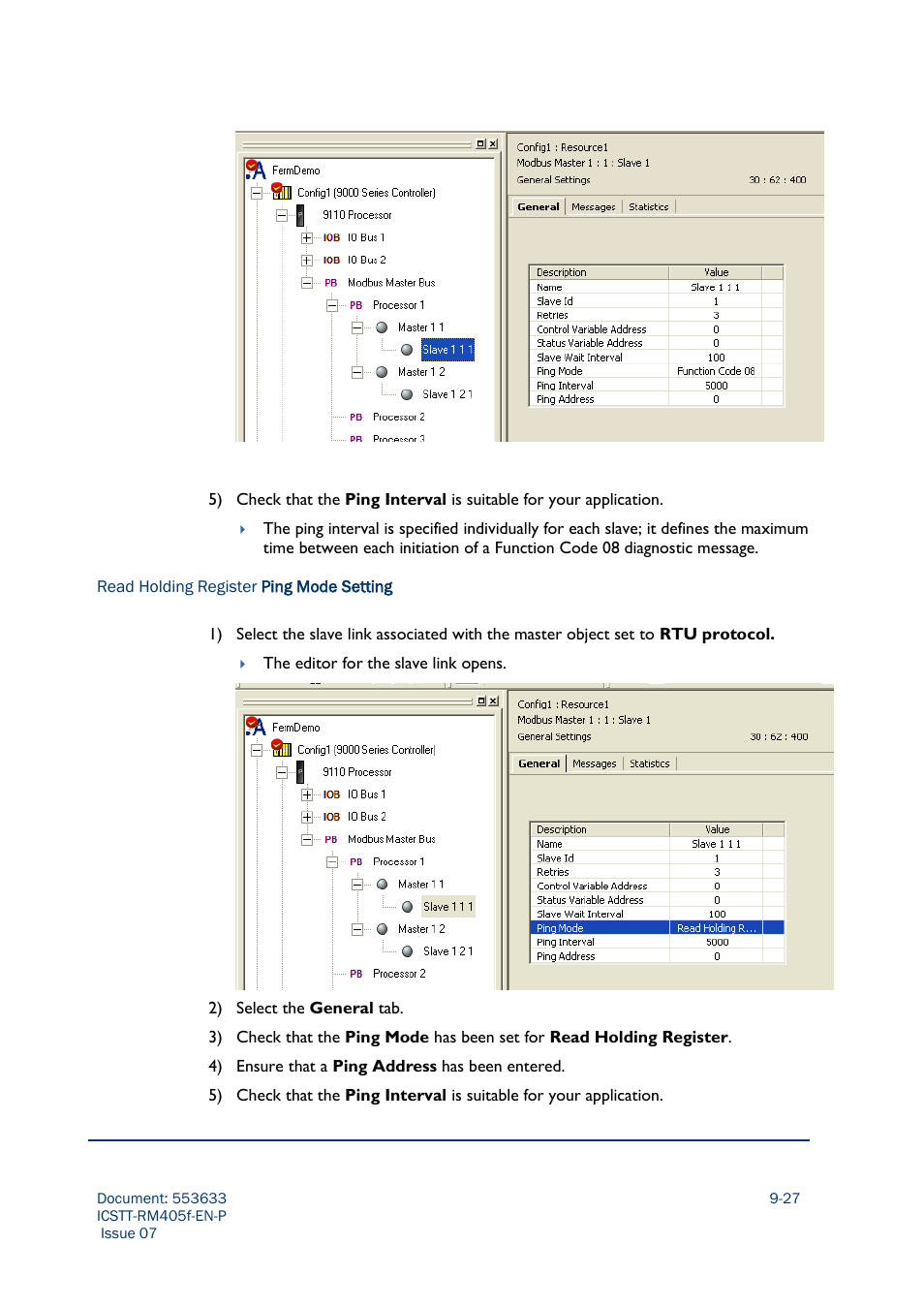 Rockwell Automation AADvance Controller Configuration Guide User Manual | Page 213 / 286