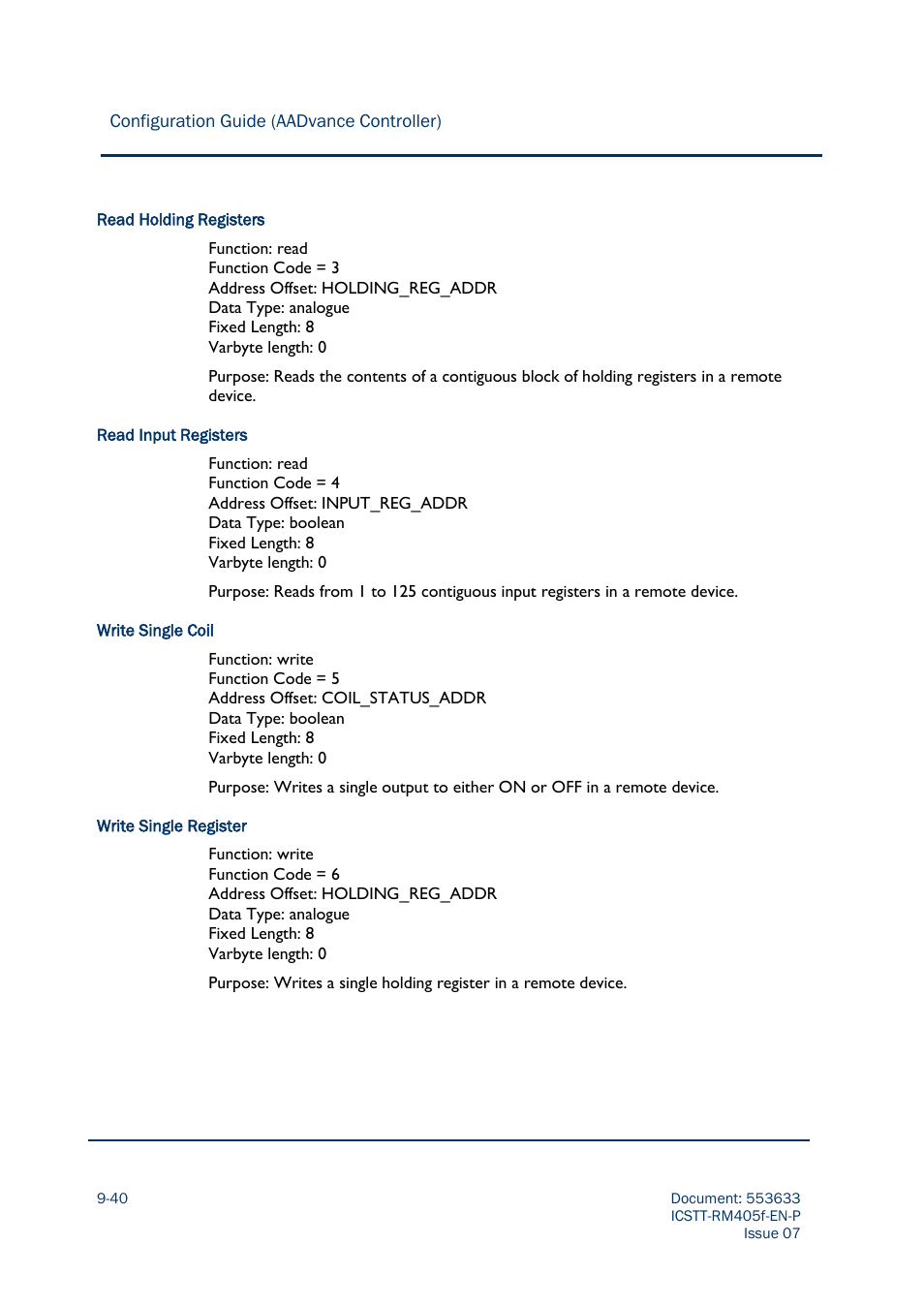Rockwell Automation AADvance Controller Configuration Guide User Manual | Page 226 / 286