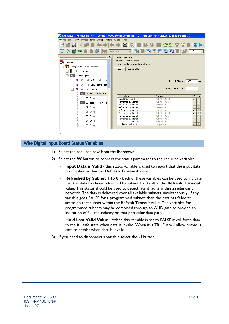 Rockwell Automation AADvance Controller Configuration Guide User Manual | Page 259 / 286