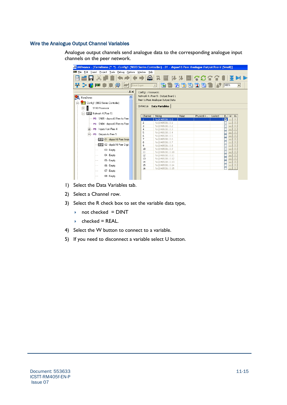 Rockwell Automation AADvance Controller Configuration Guide User Manual | Page 263 / 286