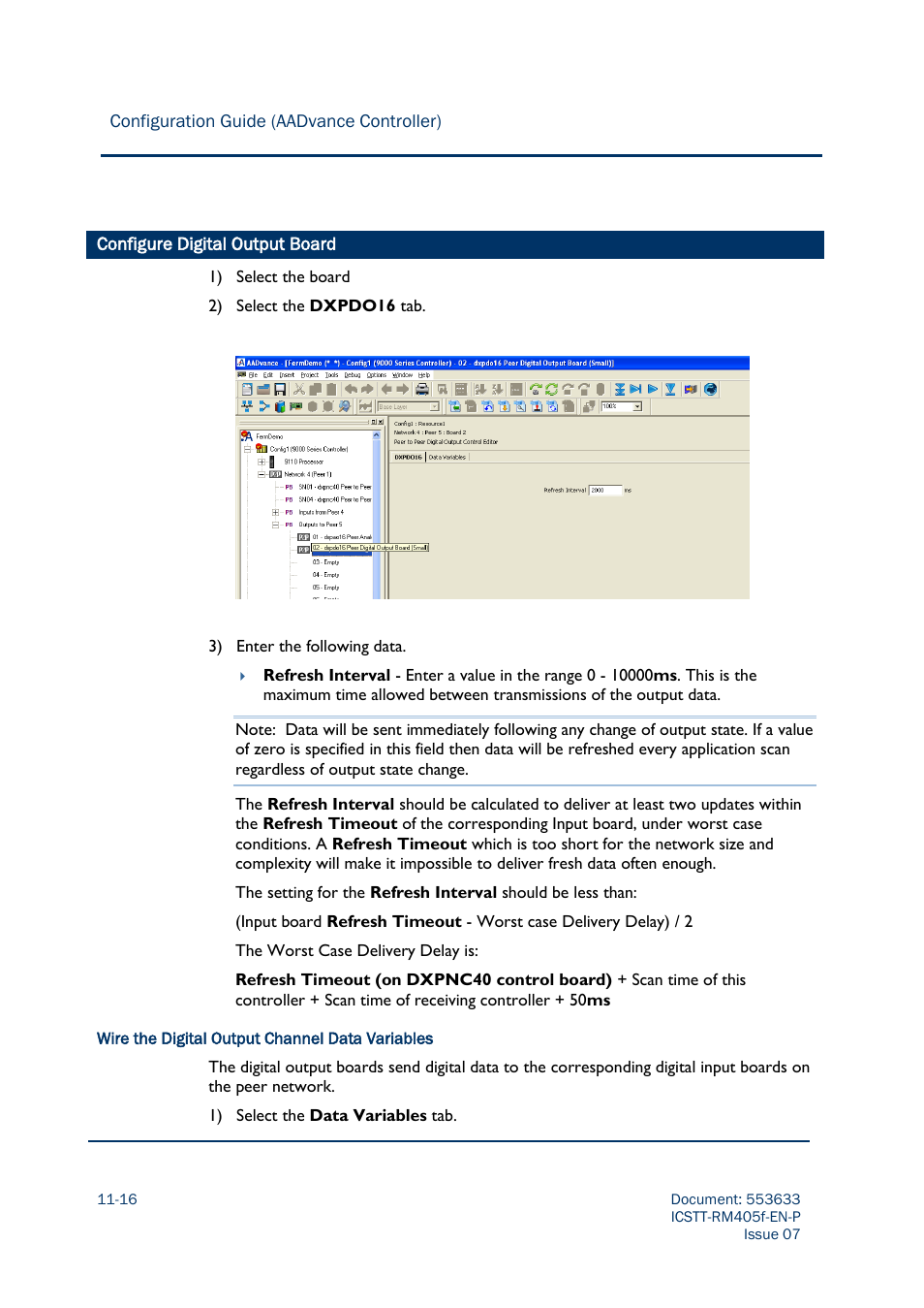 Configure digital output board | Rockwell Automation AADvance Controller Configuration Guide User Manual | Page 264 / 286