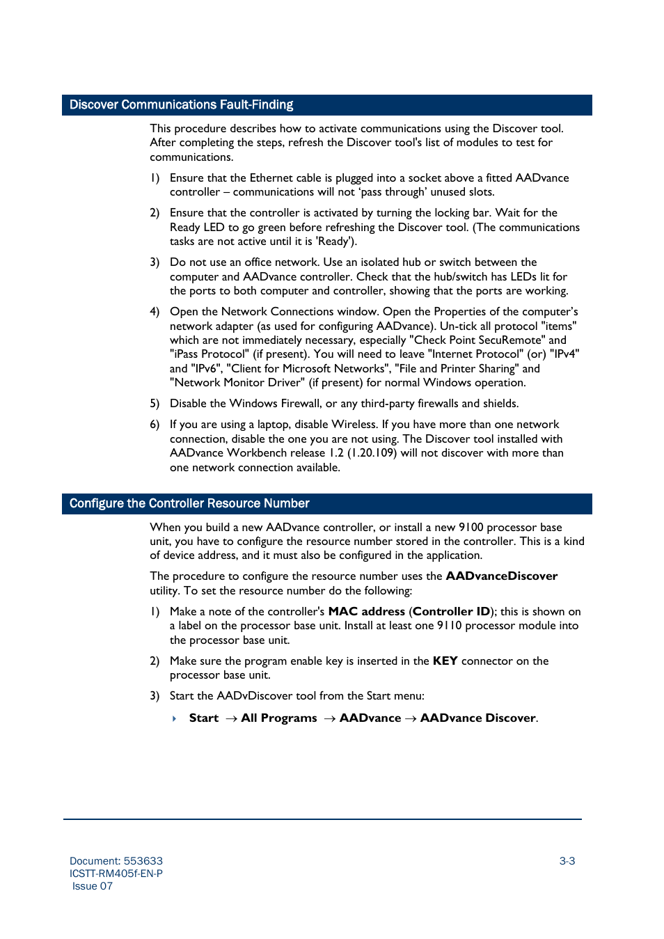 Rockwell Automation AADvance Controller Configuration Guide User Manual | Page 35 / 286