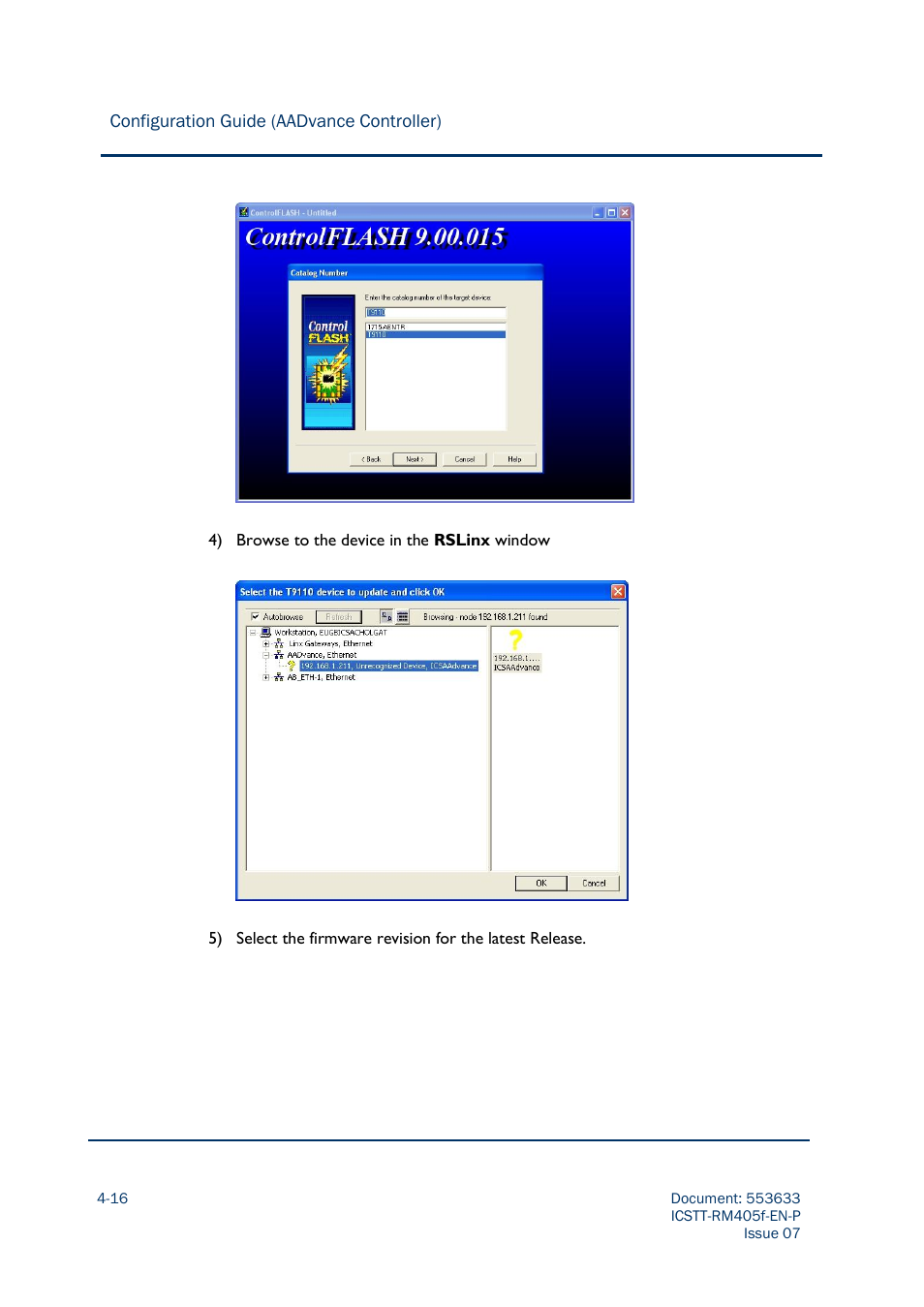 Rockwell Automation AADvance Controller Configuration Guide User Manual | Page 56 / 286