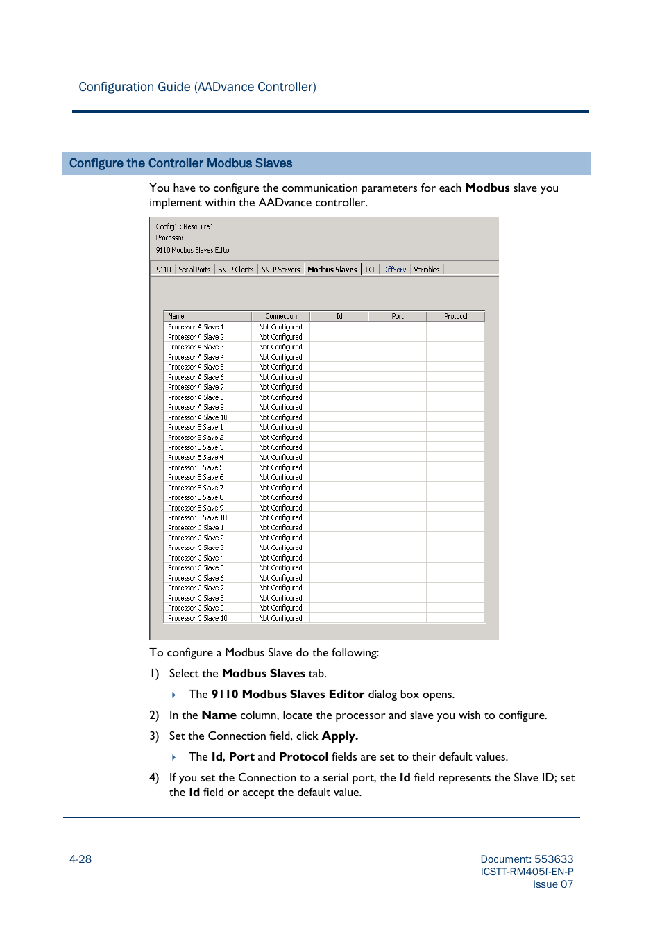 Rockwell Automation AADvance Controller Configuration Guide User Manual | Page 68 / 286