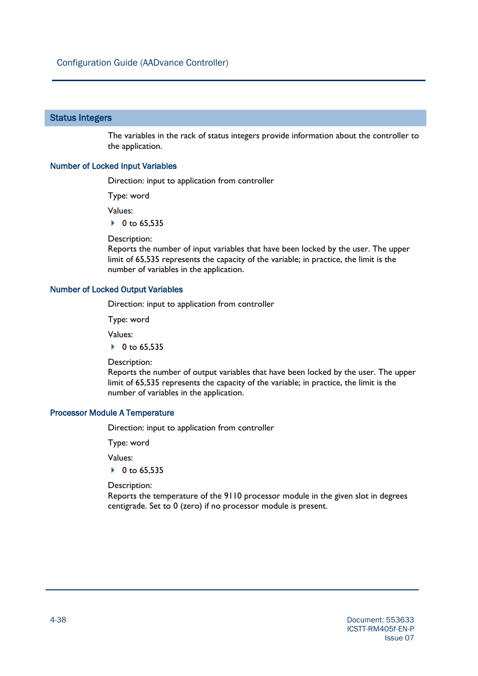 Rockwell Automation AADvance Controller Configuration Guide User Manual | Page 78 / 286