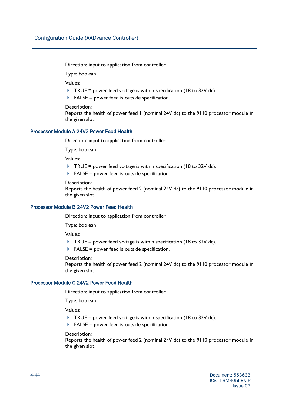 Rockwell Automation AADvance Controller Configuration Guide User Manual | Page 84 / 286