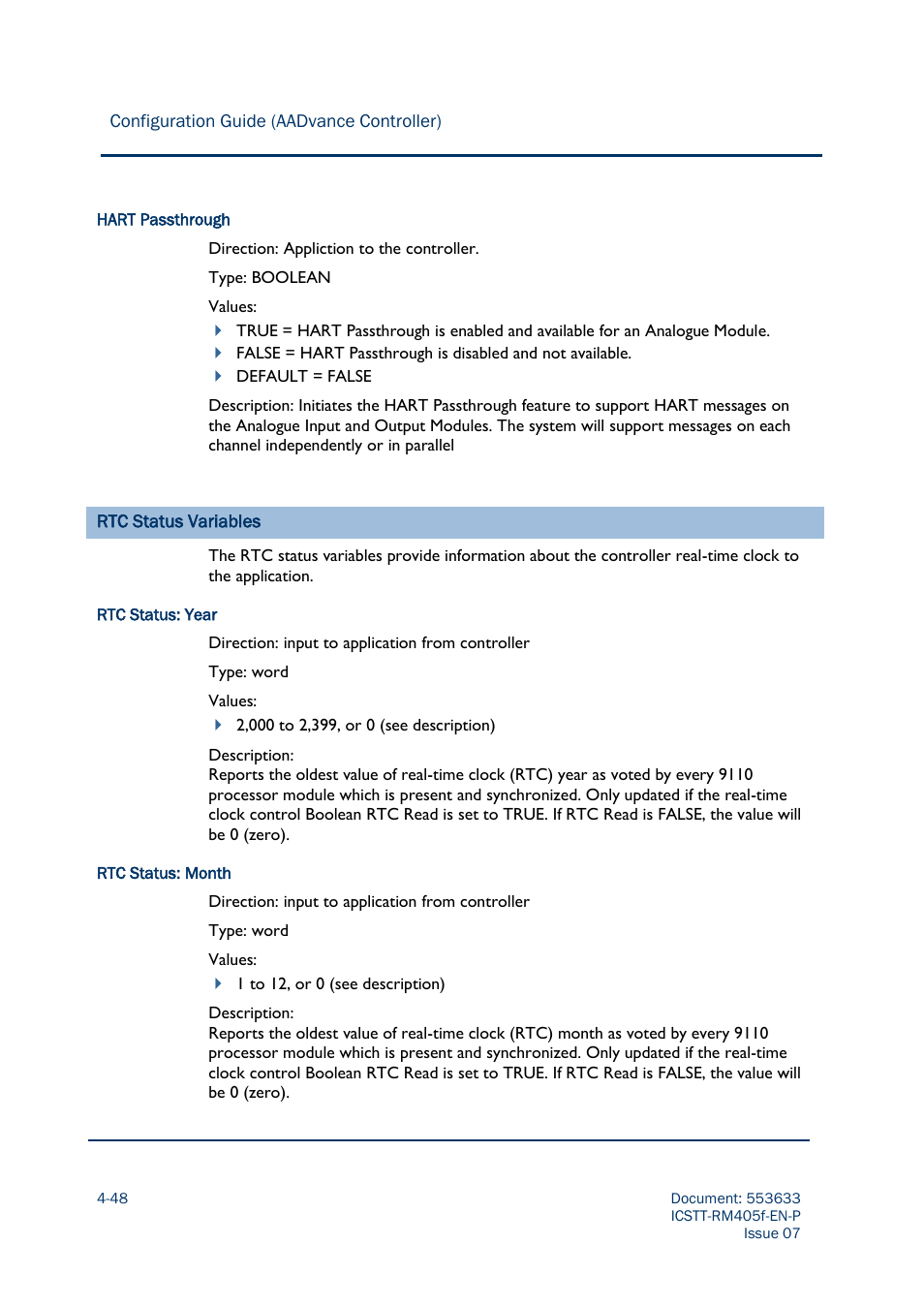 Rockwell Automation AADvance Controller Configuration Guide User Manual | Page 88 / 286