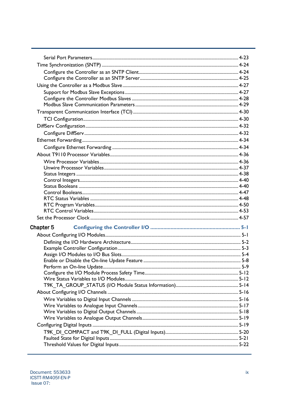 Rockwell Automation AADvance Controller Configuration Guide User Manual | Page 9 / 286